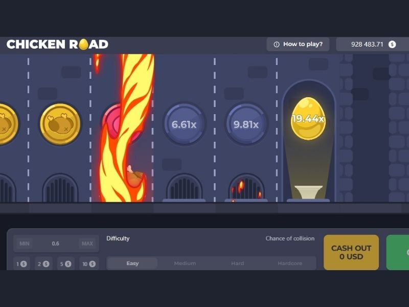 Chicken Road avec de l